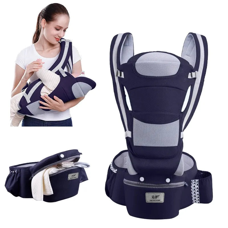 Baby Carrier Waist Stool with Storage: Ergonomic and Versatile
