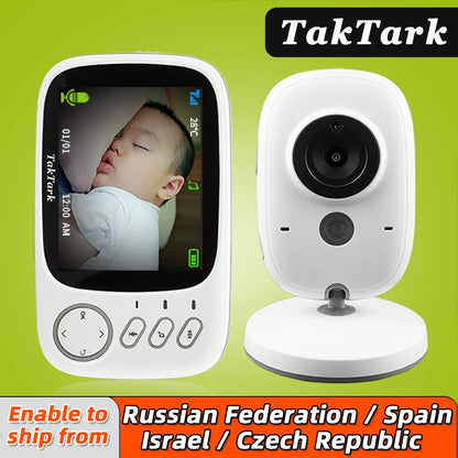 High-Res Wireless Baby Monitor with Night Vision